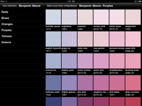 Paint Colors HD screenshot 2