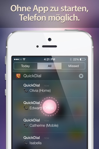 Quick Dial + screenshot 2