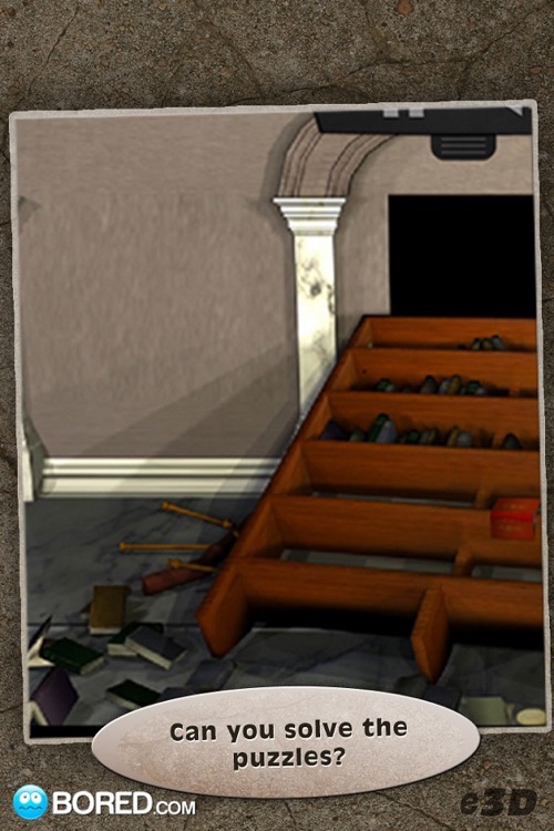 Escape 3D: Library screenshot-3