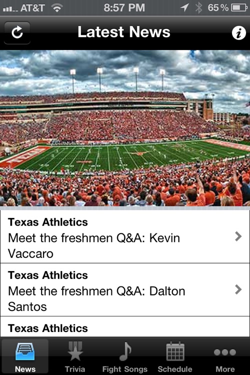 Texas Longhorns Football Trivia and More