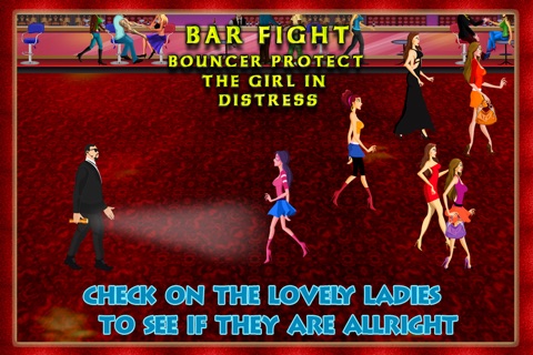 Bar Fight : Security Bouncer Protect the girls in distress - Free Edition screenshot 4