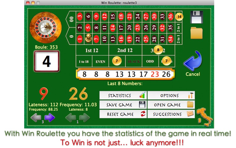 win roulette iphone screenshot 1