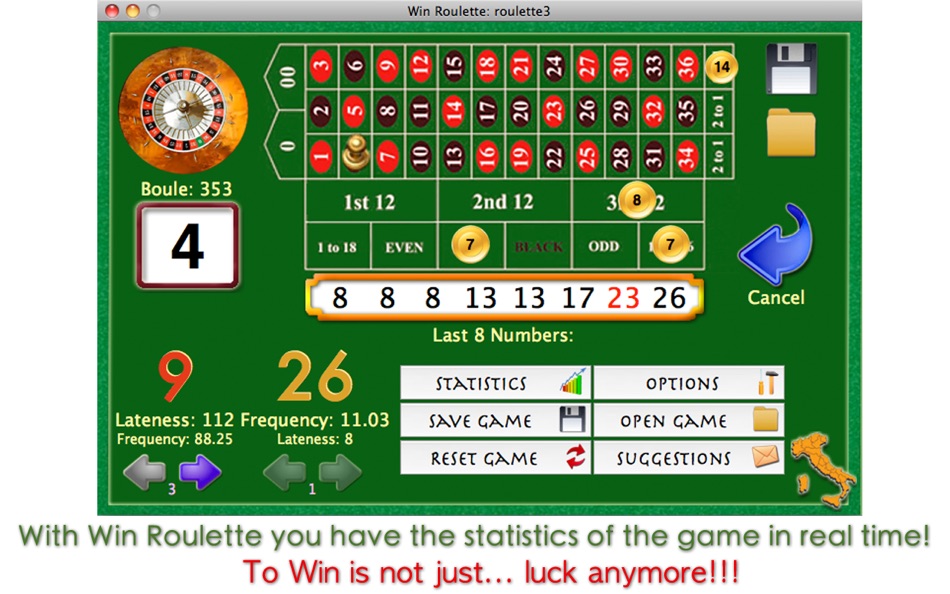 Win Roulette for Mac OS X - 1.2 - (macOS)