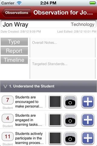 Common Core Look-fors (Mathematics, Technology, English Language Arts) screenshot 4