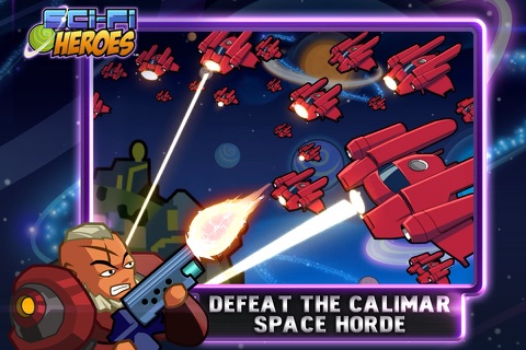 Sci-Fi Heroes screenshot 4