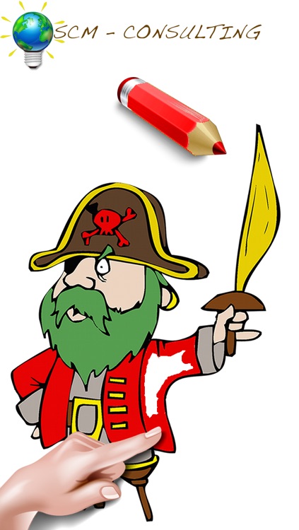 Download Coloring Book for Boys for iPhone and iPod with colored pencils - 36 drawings to color with ...
