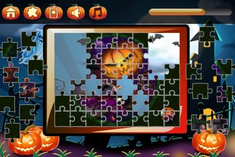 Halloween Jigsaw Puzzle Lite screenshot 4