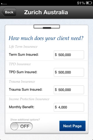 Zurich - Life Insurance Quotes screenshot 2