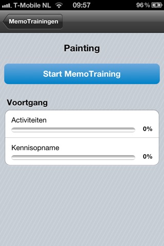 Welten MemoTrainer screenshot 2