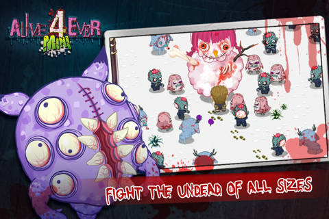 Alive4ever mini: Zombie Party screenshot 4