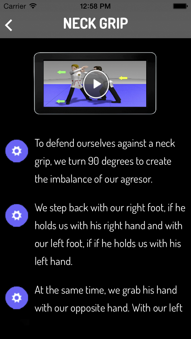 Self Defense - The Best Martial Arts Course with 3D animations Liteのおすすめ画像4