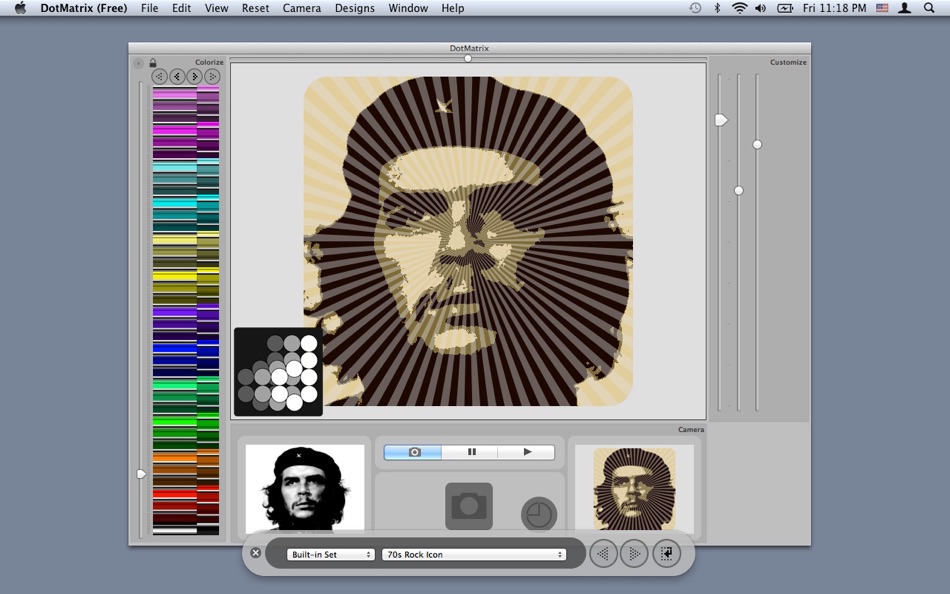 #1. b-l-a-c-k-o-p DotMatrix FREE (macOS) 由: 0x00000001 LLC