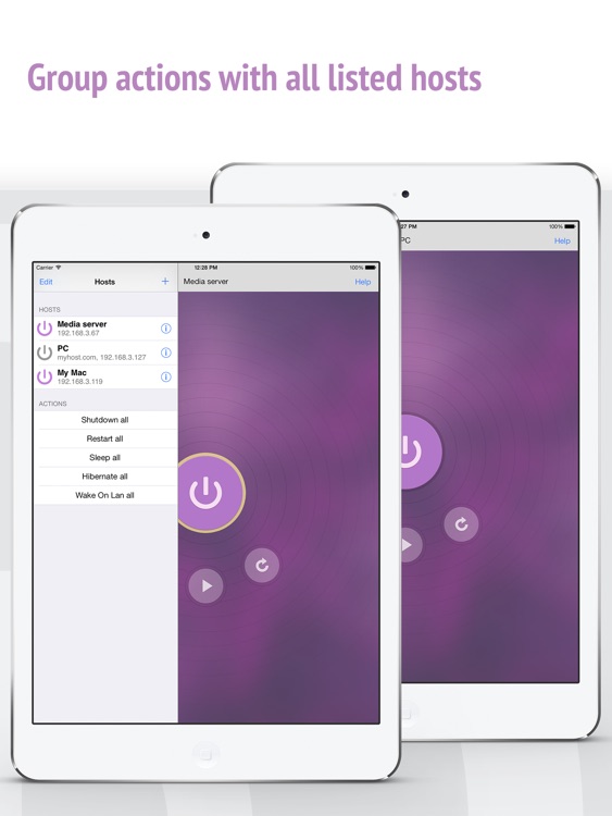 iShutdown HD - remote power management tool for your Mac and PC