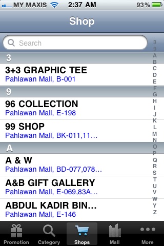 Pocket-Mall Melaka screenshot 2