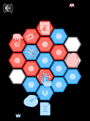 Hexagonal Rochambeau screenshot 4