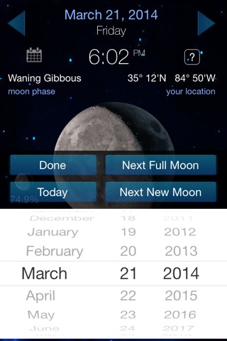 It's A Better Clock - Weather forecaster and Lunar Phase calendar screenshot 3