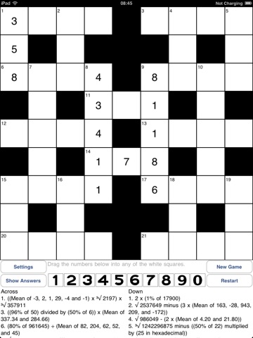 Number Crossword screenshot 3