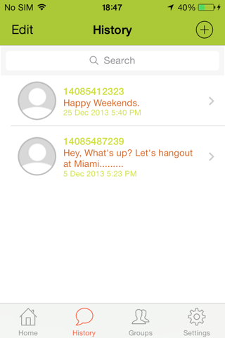 AppySMS - SMS redefined screenshot 3