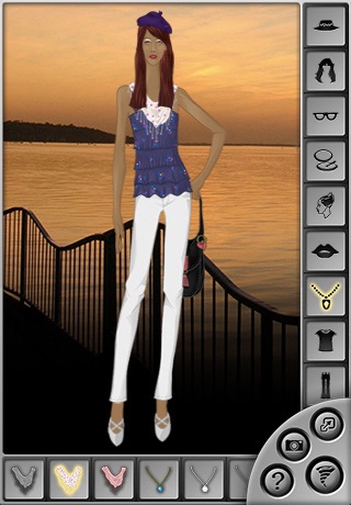 Fashion Sketchbook: The Stylish Dress Up Game screenshot 2