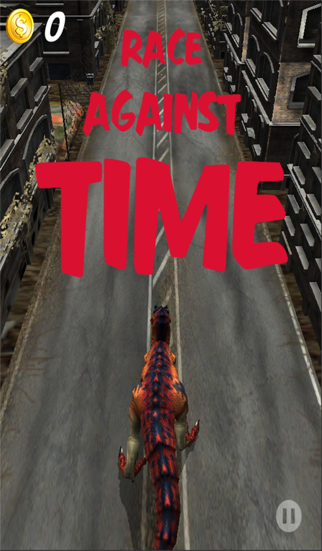 Screenshot #3 pour Course de Dinosaure - Sick Run, Race and Rage Xtreme Dinosaur Racing Adventure