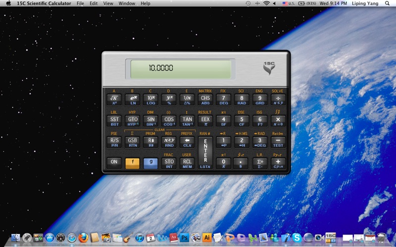 Screenshot #1 pour 15C Scientific Calculator