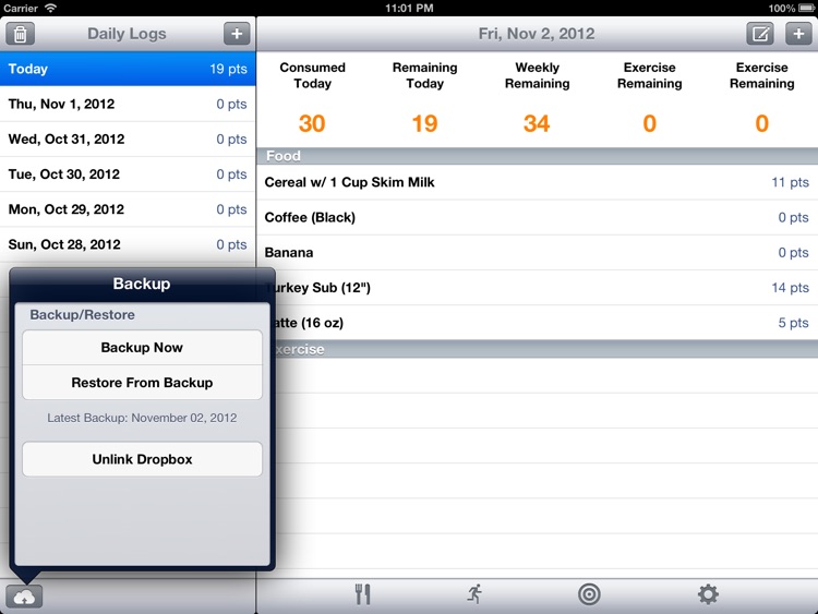 Points Calculator & Weekly Weight Loss and Exercise Manager Plus Daily Food Value Watchers Tracker Journal - Lose Weight With Mobile Tracking - My Score Plus HD screenshot-3