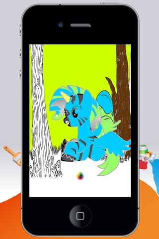 Coloring Book Pony screenshot 4