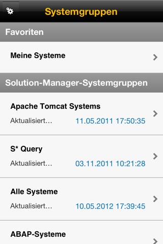 SAP System Monitoring screenshot 2