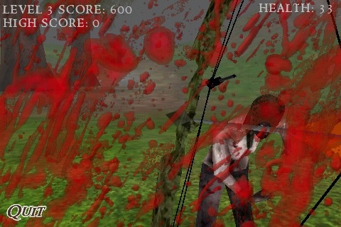 Zombie+Bow+Kill+Free screenshot 3