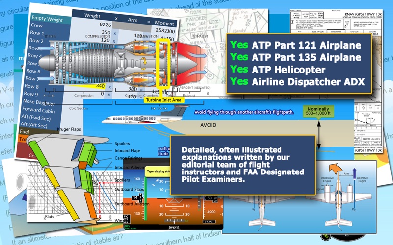 Screenshot #2 pour FAA ATP Written Test Prep