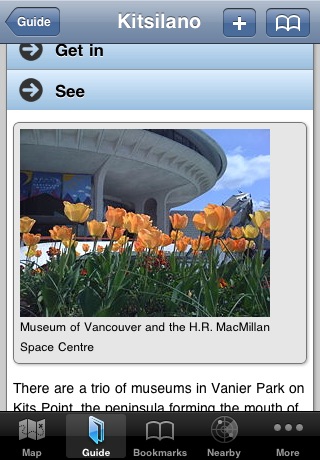 Vancouver Offline Map & Guide screenshot 3