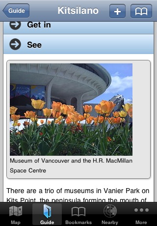 Vancouver Offline Map & Guide