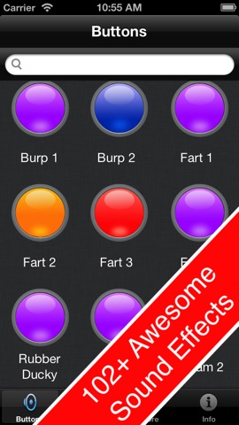 Instant Sound Effects Buttons FREEのおすすめ画像1