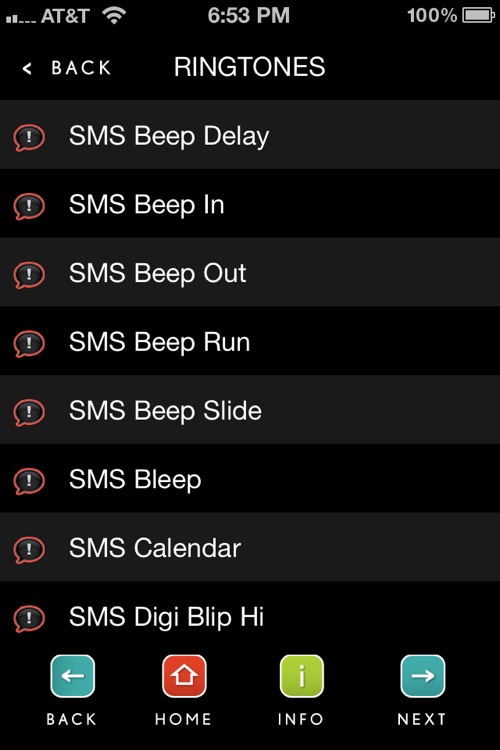 Text Tones & Alerts