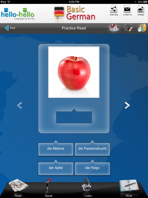 Learn German Vocabulary H-H screenshot-3
