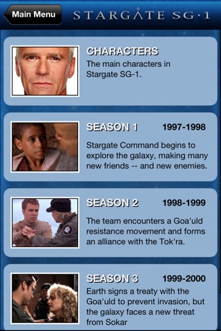 Stargate: Episode Guide screenshot 2