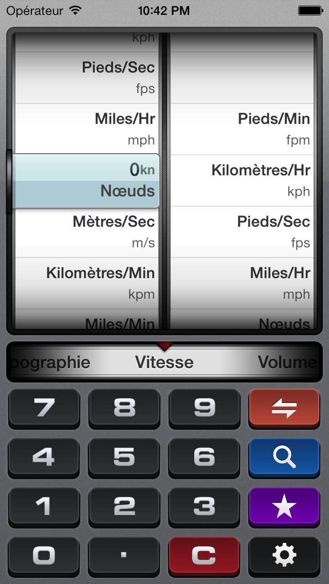 Screenshot #2 pour gUnit - Unité et convertisseur de devises