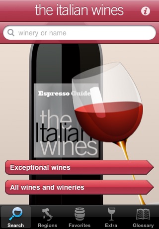 the Italian wines screenshot 3