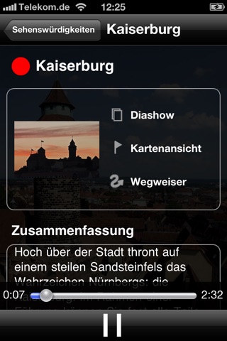Nürnberg audioguide (GER) screenshot 4