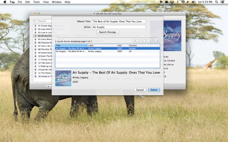 Tag Screenshot