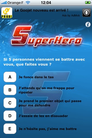 A SuperHero Quizz screenshot 3