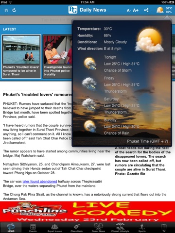 Phuket Gazette for iPad screenshot 3