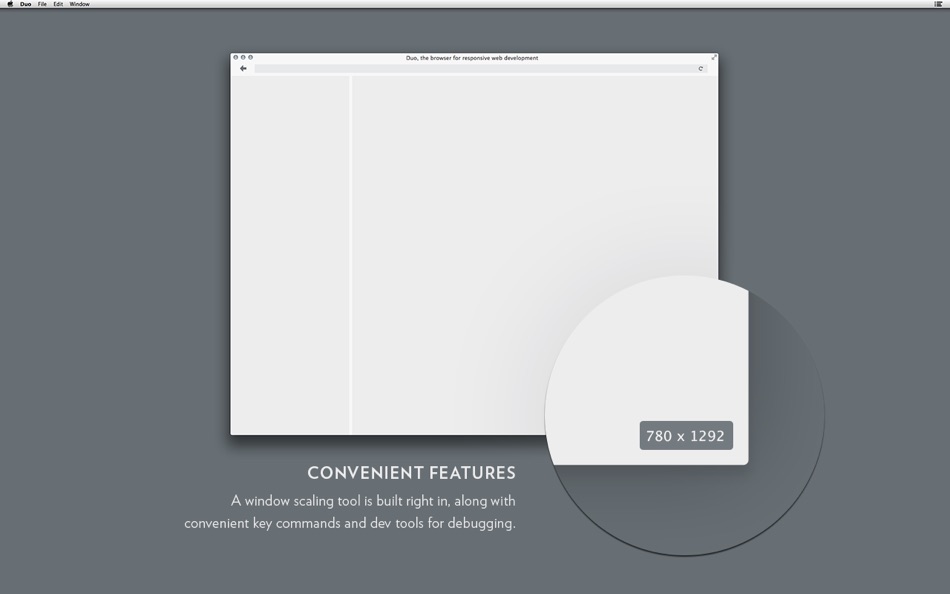 #2. Duo for Mac OS X (macOS) 来自: Electric Pulp