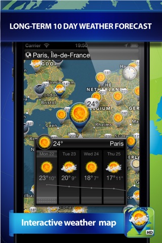 Weather Travel Map screenshot 2