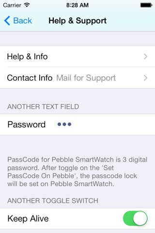 Contacts | Address Book for Pebble SmartWatch - Sync and Lock your contacts in safe screenshot 3