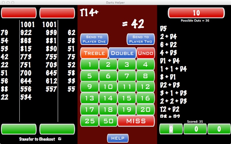 darts helper iphone screenshot 1