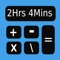 Simple to use time calculator for iPad - add, subtract, multiply, and divide time components