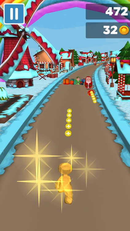 3D Ginger-bread Christmas Running Game For Awesome Kid-s Free Version