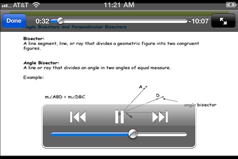 Video Geometry Tutor screenshot 4