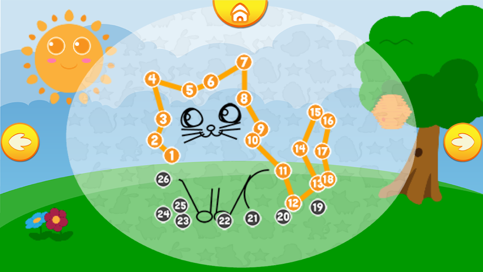 #1. Connect the Dots - Learn numbers and alphabet with fun animals - Preschool & Primary school - Age 1 to 6 (iOS) By: App Holdings